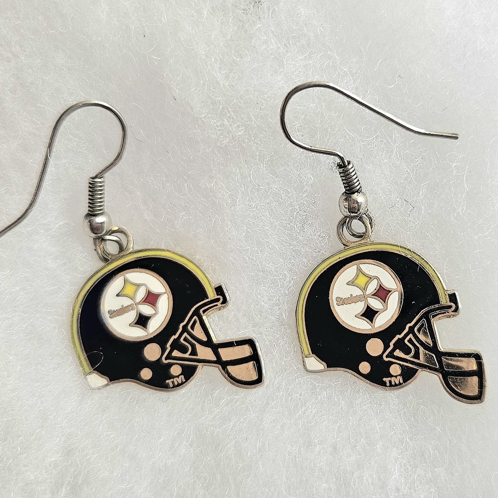 PITTSBURGH STEELERS HELMET EARRINGS